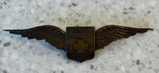 WWI AFS 1916 American Field Service Ambulance Driver Cap Badge