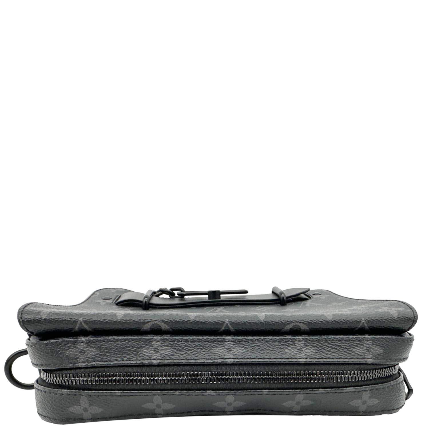 LOUIS VUITTON Steamer Monogram Eclipse Messenger … - image 4