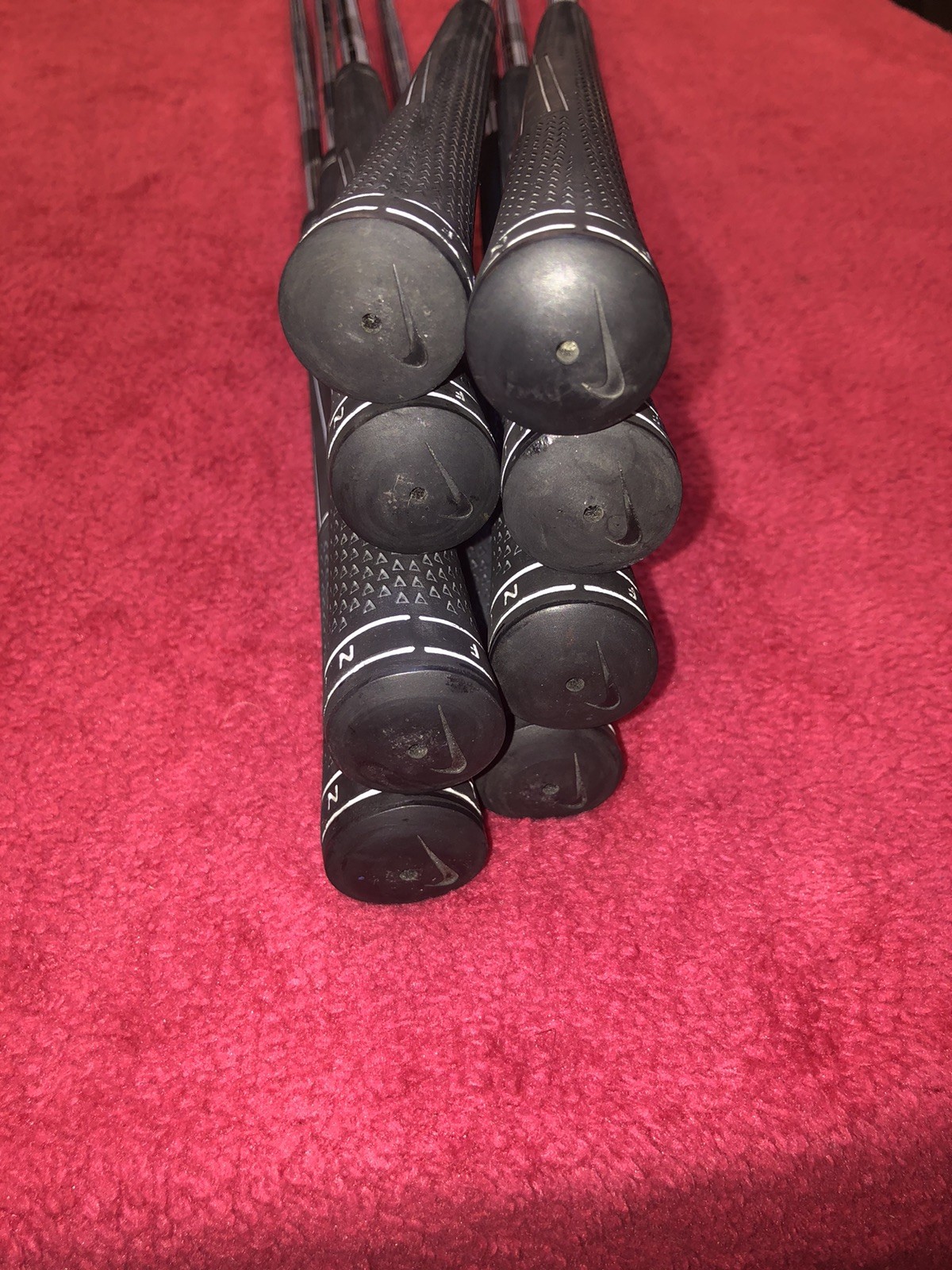 Nike NDS Iron Set 3-PW UNIFLEX True Temper Steel Shafts  All Original Nike Grips