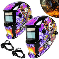 True color Auto Darkening Welding Helmet ArcTig Mig Mask Grinding Welder Hood US