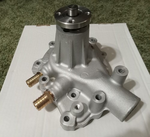 #1432 WATER PUMP, Tuff Stuff Performance SBF 302, AS CAST Passenger Side Inlet - Picture 2 of 12