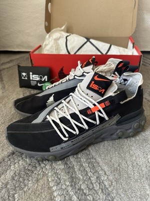 Nike ISPA React Low Black Sneakers Men s 12