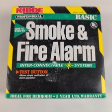 Kidde Professional Basic Smoke  Fire Alarm Model 1235K 120V AC Wire-In New