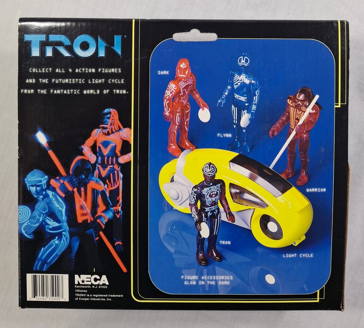 s*8様 NECA/ネカ　TRONアクションフィギュアSET B Tron 20th Anniversary Collector's Edition B Light Cycle Action