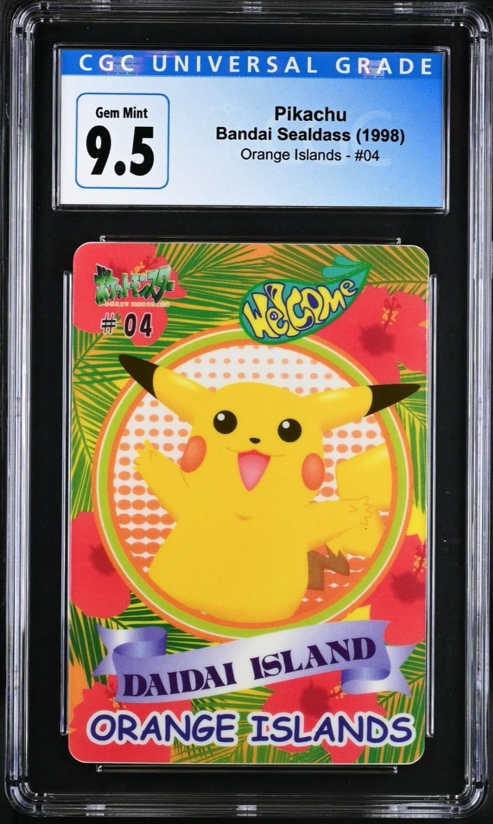 Pikachu Pokémon TCG Grade 9.5 Rare Individual Collectible Card
