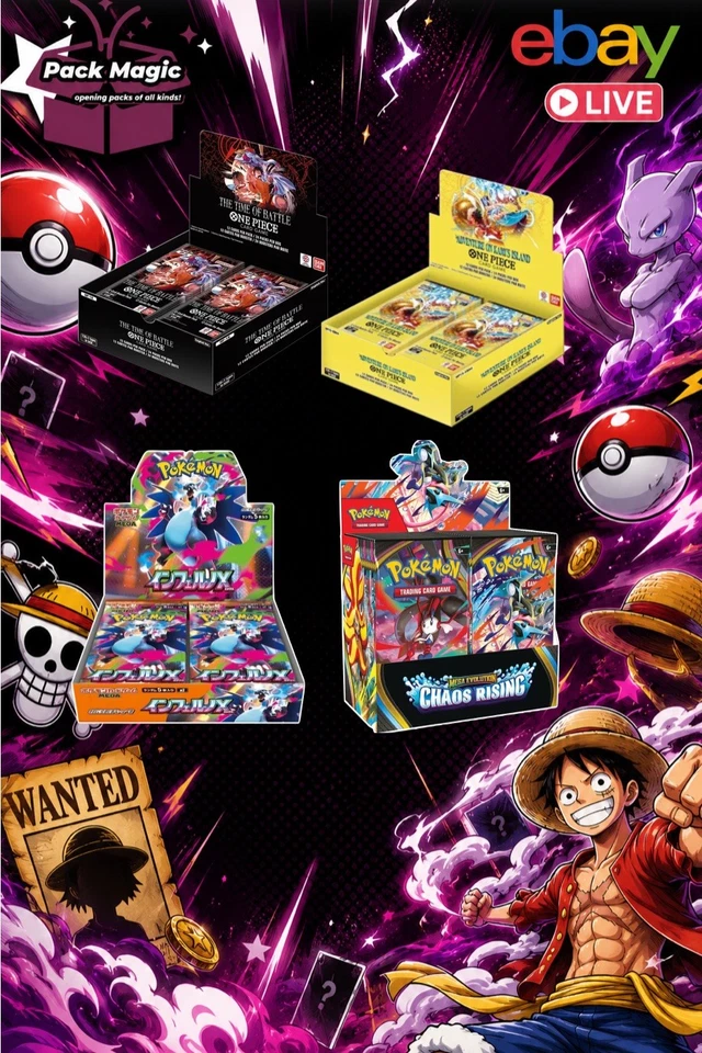 Pack  Magic Summer Special - One Piece & Pokémon