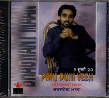PANJ DUNI VEEH - BHAGWANT MAAN - PUNJABI / BHANGRA CD. COMMEDY CD