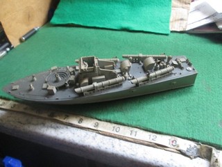 KIT BUILT MOTOR TORPEDO BOAT (LOT E58) SPARES OR REPAIRS