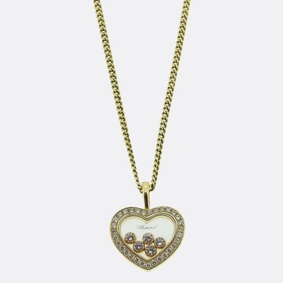 Chopard Happy Diamonds Halskette mit Herzanhänger