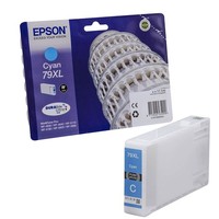 Original Druckerpatrone Epson T7902 T79XL Blau Workforce Pro Wf 4630 Dwf
