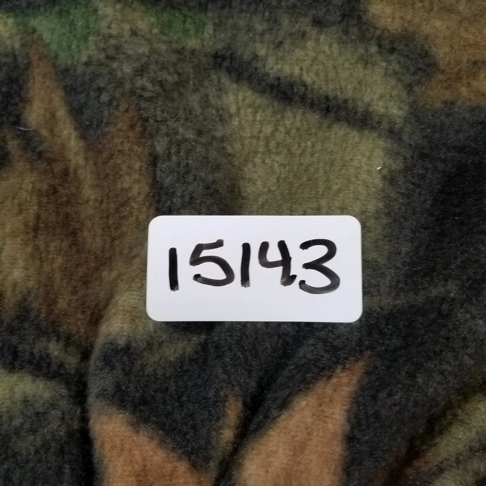 Hunting Facemask Balaclava One Size Tree Camo Camouflage Blaze Orange Fleece - Image 3 of 4