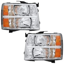 Headlights Assembly for 2007-2013 Chevy Silverado 1500 / for 07-14 Chevrolet