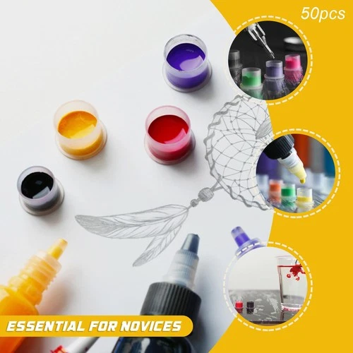 Narkysus 3mm Tattoo Practice Kit for Beginners 67Pcs Starter Pink image 8