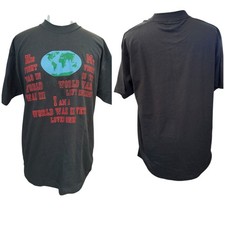 Vintage World War 2 Vet T-shirt Single Stitch Support Your WW2 Vet USA Made Sz L