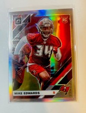 2019 Panini Donruss Optic - Rookies Mike Edwards #136 Holo Prizm (RC)