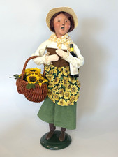 Byers Choice Caroler Sunflower Woman With Win...