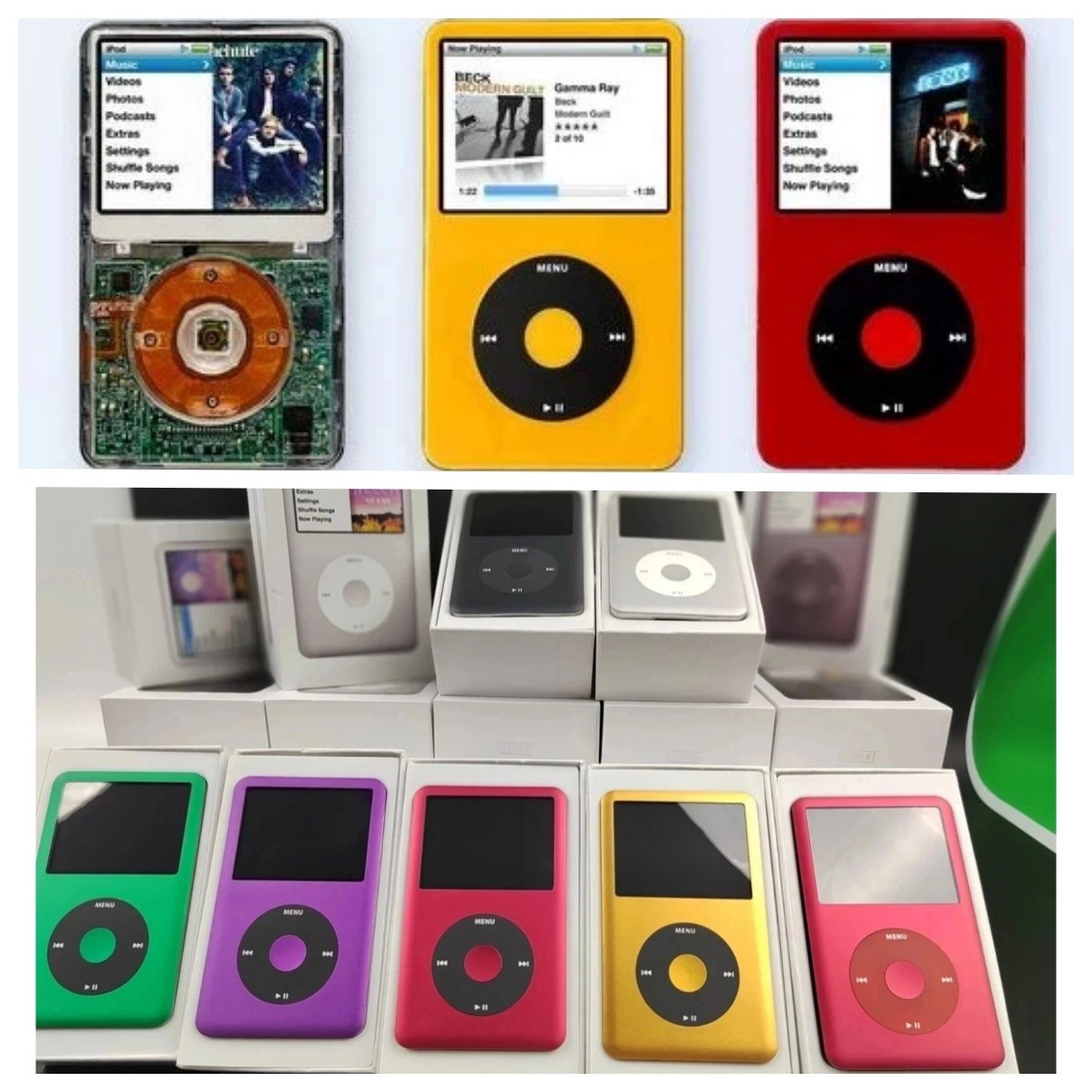 New Apple iPod Classic 7th Generation 256GB/512GB SSD Hard Drive
