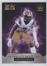 2022 Wild Card MATTE Rookie Heat Black - Purple Flames Derek Stingley Jr RC 13wt. rookie card picture