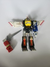 Damaged   1995 Power Rangers 8.25" NINJA MEGAZORD MEGAFALCONZORD 