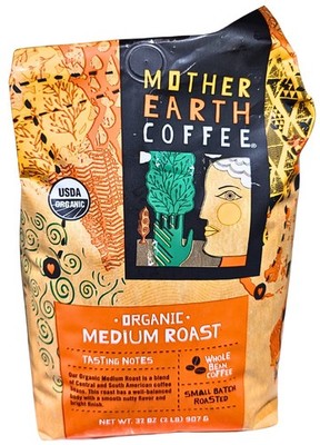 Mother Earth Organic Medium Roast Coffee 2 Lb Bag (Exp. 1.03.27) | eBay