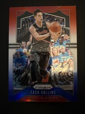 Zach Collins #116 Prizm Red White & Blue Prizm 2019-20 Portland Trail Blazers