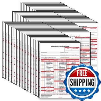 J. J. Keller & Associates, Inc. J. J. Keller 100-Pack Annual Vehicle Inspection