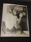 Old Vintage 8x10 Photo MONKEY Chimp Chimpanzee DRINKING SODA COCA COLA BOTTLE 1