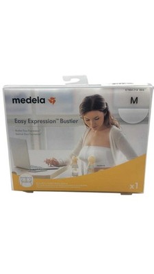 Medela Easy Expression Bustier für freihändige Milchpumpe Größe M Neu.