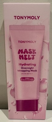 Tony Moly Hydrating Overnight Wrapping Mask Melt & 4 Masks - New