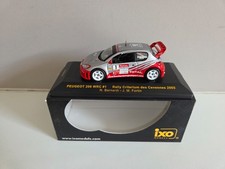 IXO Models Peugeot 206 Wrc N 1 Rally Criterium Des Cavennes 2005 N.bernardi J.m.fortin 1:43 RAM208