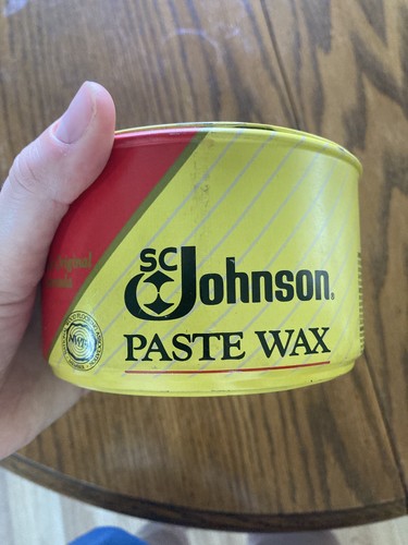 SC Johnson Paste Wax The Original Formula 16oz 75% Full Discontinued Ships Quick