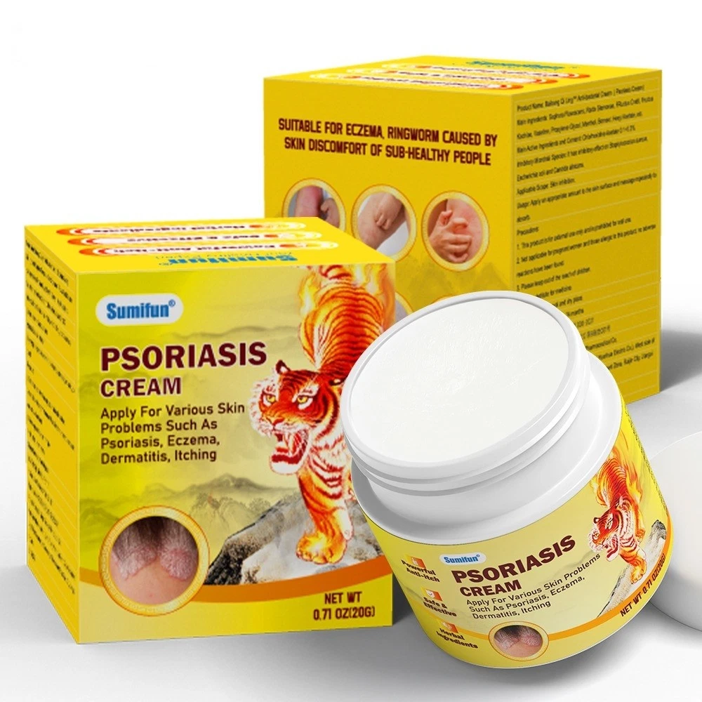 Crème Psoriasis Et Eczéma 15g - Herbal - Hydratante - Neuf - Pour Corps Et Visage