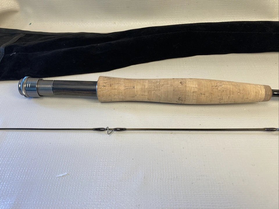 Okuma Crisium Fly Rod 34-70-2 7 Foot Carbon Fiber With Factory Storage Bag EUC - Image 4 of 4