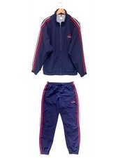 Adidas Originals Full Tracksuit Track Jacket Top Pants Bottoms Vintage 90s XL 