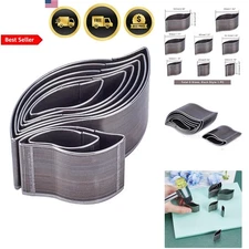 Leather Punching Die Set 8 Size Leaf Shape Cutter Belt Wallet Craft Tools