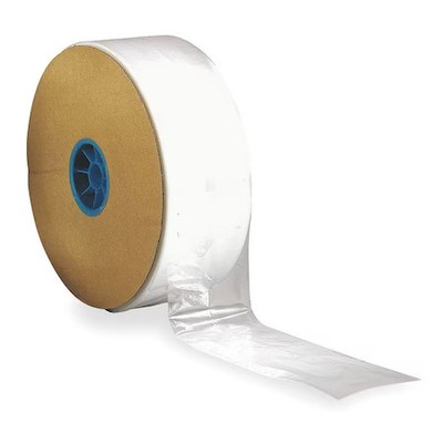 Poly Tubing, 10'' X 1075 Ft., 4 Mil, Clear, None, 5Zw56