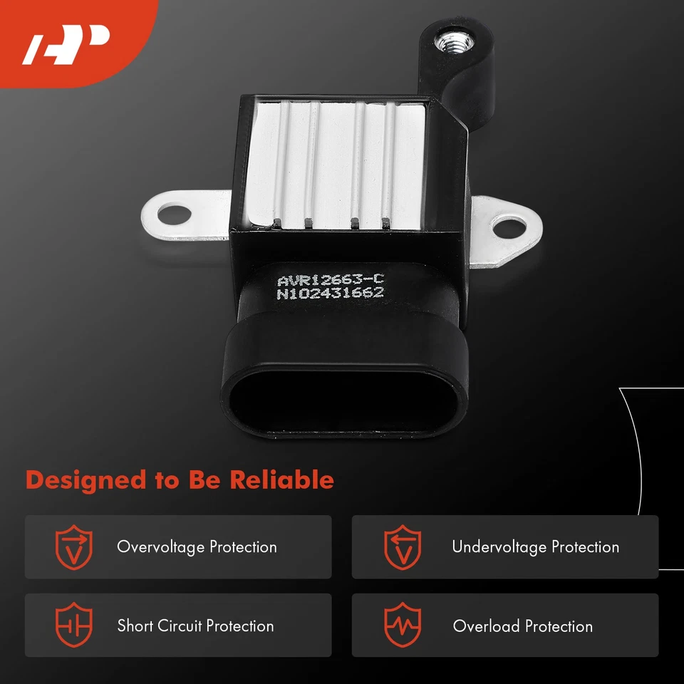 Regulador alternador A-Premium 14,80 ± 0,3 voltios para Buick LeSabre Cadillac DeVille Foto 4 de 4