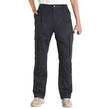 VEVOR FR Pants for Men Flame-Resistant Cargo Pants Multi-Pockets M Size Black