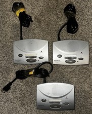 Radio Shack 3-Channel FM Wireless Intercom System 43-3105 Expandable System