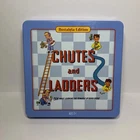 Hasbro Chutes and Ladders Board Game 2011 Nostalgia Edition Tin Vintage Style