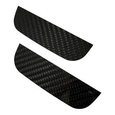 For Abarth Door Storage Grab Handle Insert Sticker Genuine Carbon Fibre 500 595
