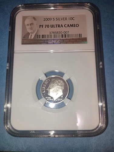 2009-S Silver Roosevelt Dime NGC PF70 Ultra Cameo