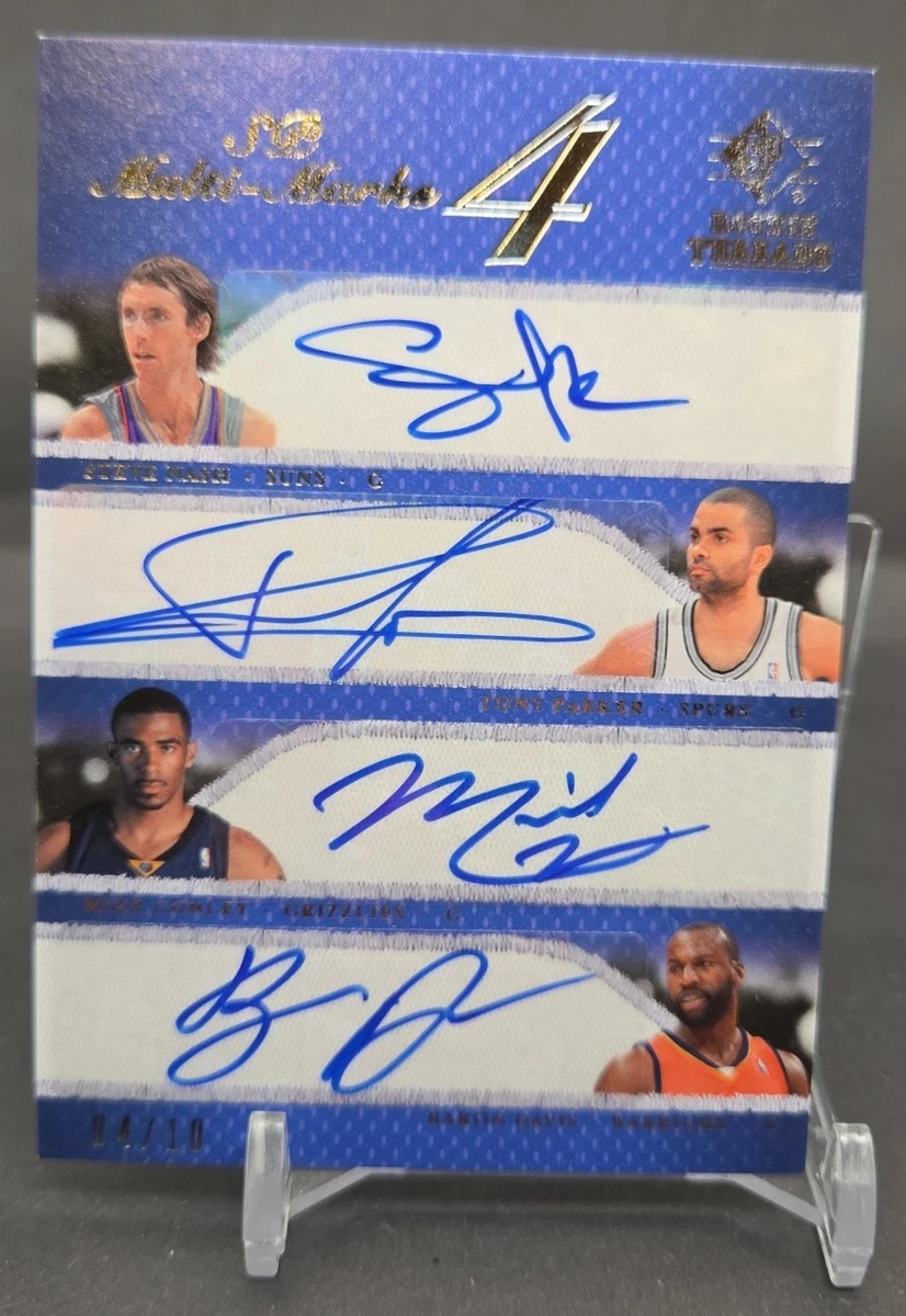 Steve Nash Basketball Autographed Sports Trading Cards