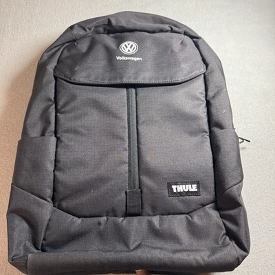 Thule 20L Backpack Black Volkswagen Logo Pockets Water Bottle 