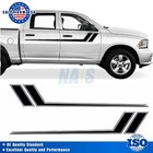 Pair Black Sport Side door Hockey Stripe Vinyl Decal Sticker For Ford F150 F250