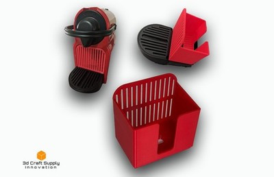 Capsule Holder for Nespresso Inissia Delonghi C40 EN80.CW EN80.B EN80s D40 3D