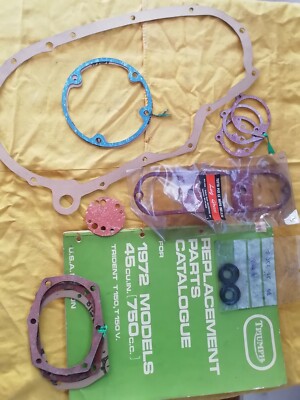 Set guarnizioni ed ''o'' Ring Triumph Trident 750  T150V 1973