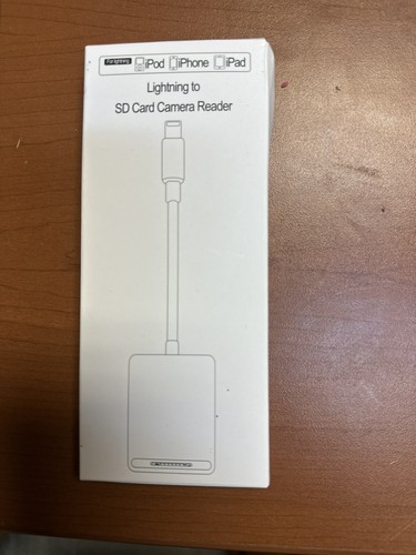 Vitalmends SD Card Camera Reader work with iPhone 6 6S 7 8 Plus 11 12 Pro - Picture 3 of 3
