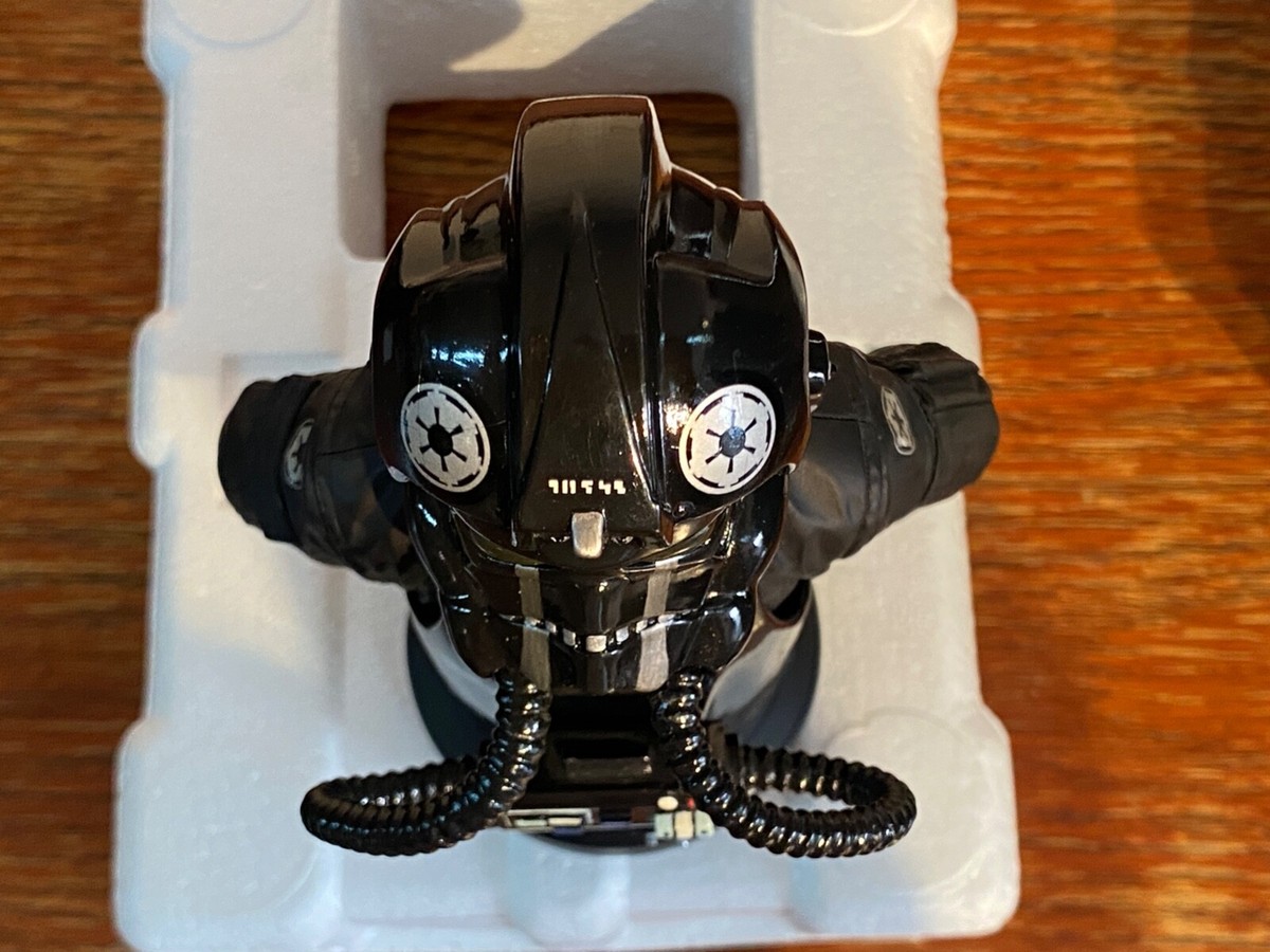 Gentle Giant Star Wars Tie Fighter Pilot Black 3 Variant Mini Bust