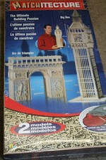 Matchitecture BIG BEN Matchstick Model Construction Craft Kit NEW IN BOX SEALED